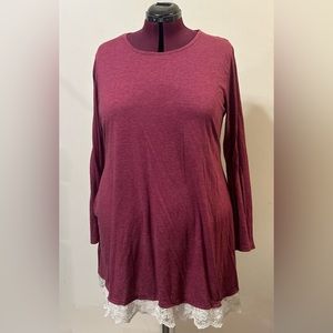 Maroon Tunic Shirt or Dress (depending on your height)